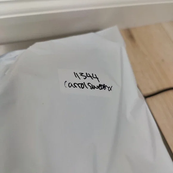 Carroll & Co Sweater Mens 40 Tan Wool Angora Crewneck Raglan Scotland Old Money - Picture 10 of 10